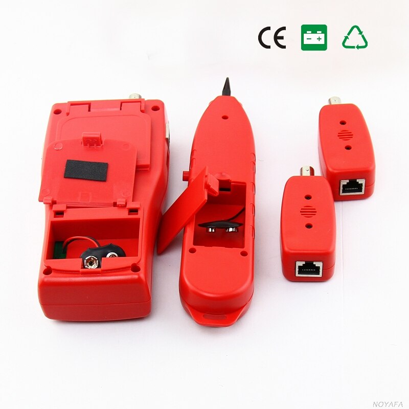 YOUYSI Professionelle Kabel Tester & draht Tracker NF-388 mit 8 fernbedienungen LCD Multi Netzwerk kabel Tester
