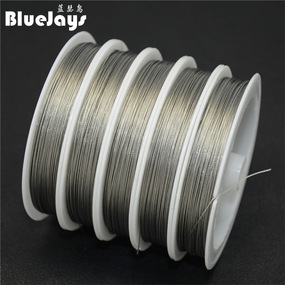 Fishing steel wire Fishing lines 50m-8m max power 7 strands super soft wire lines Cover with plastic Waterproof