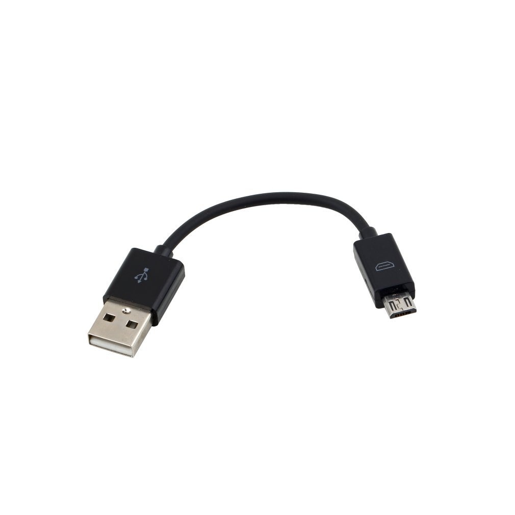 Universal 10 Cm Usb 2.0 A Naar Micro B Data Sync Charge Cable Cord Voor Cellphone Pc Laptop Mannelijke naar Male Kabel