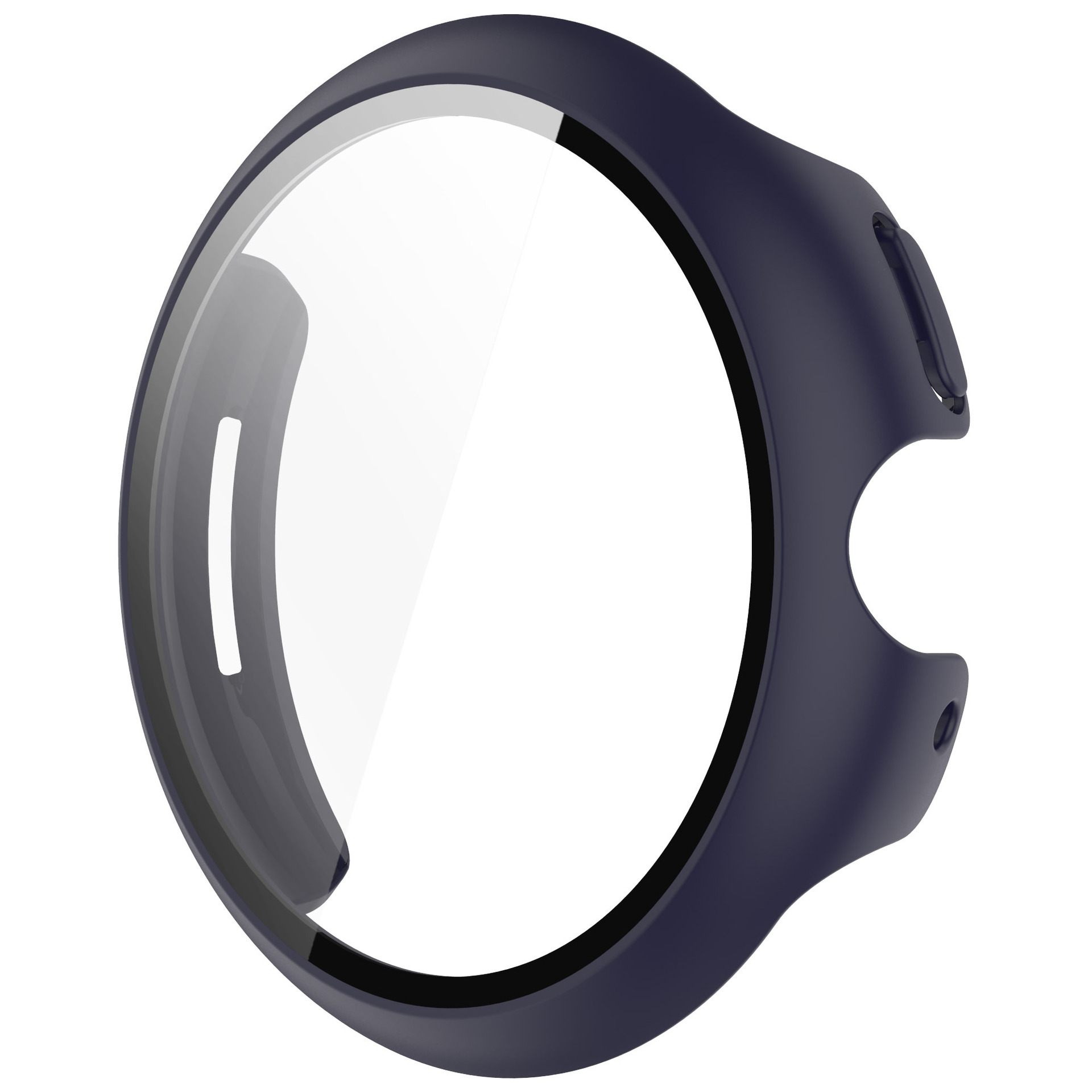 Étui + verre pour Google Pixel Watch 3, 45mm 41mm, housse de protection anti-rayures pour pare-chocs tout autour + accessoires de protection d'écran: XXL / Kaki