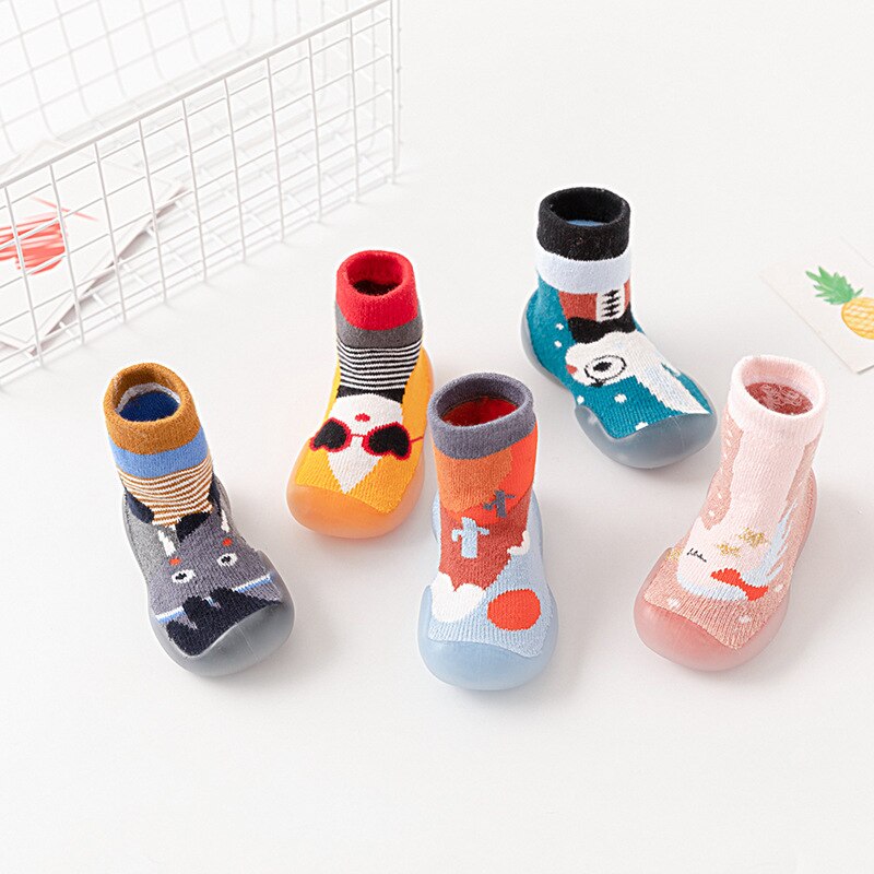 Babyschoentjes winter verdikking antislip lente herfst cartoon dieren schoen kind peuter meisje jongen zacht baby casual eerste stappers