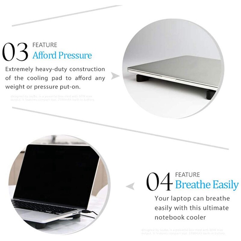 Laptop Cooling Pad,Dual Fan Voor Laptop Cooling &amp; Business Man &amp; Laptop Cooling Base, Laptop Pc Ondersteuning