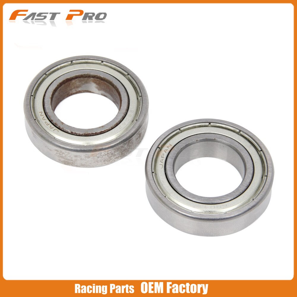 Rodamientos de rodillos de dirección de buje delantero para motocicleta, para CR CRF WR YZF RM RMZ DRZ KX KLX SX EXC MXC 125, 250, 300, 380, 400, 426, 450, 2 uds.