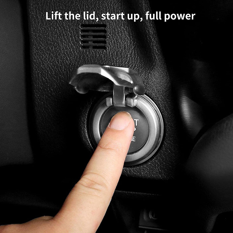 Auto Start Knop Cover Universele Auto Starter Ring Auto Startknop Motor Starter Cover Voor Auto Interieur