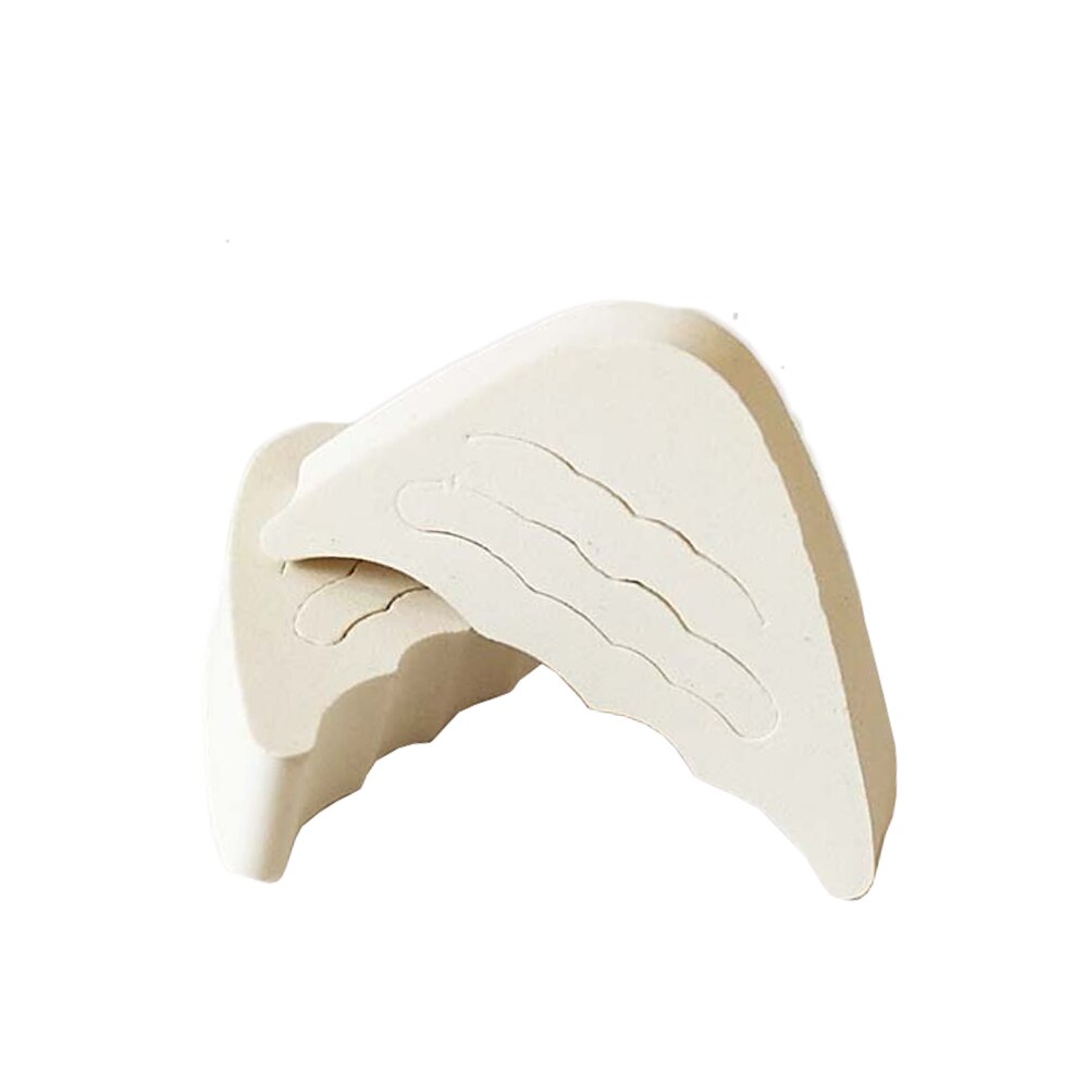 Solette in Spugna per scarpe da donna tacchi alti cuscinetti per piedi riempitivo per scarpe troppo grandi ridurre le dimensioni dell'avampiede inserire per avampiede pad dito del piede tappo: bianca