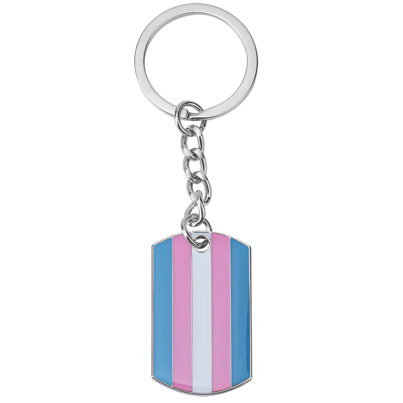 Mlm pride nyckelring nyckelring: Grå