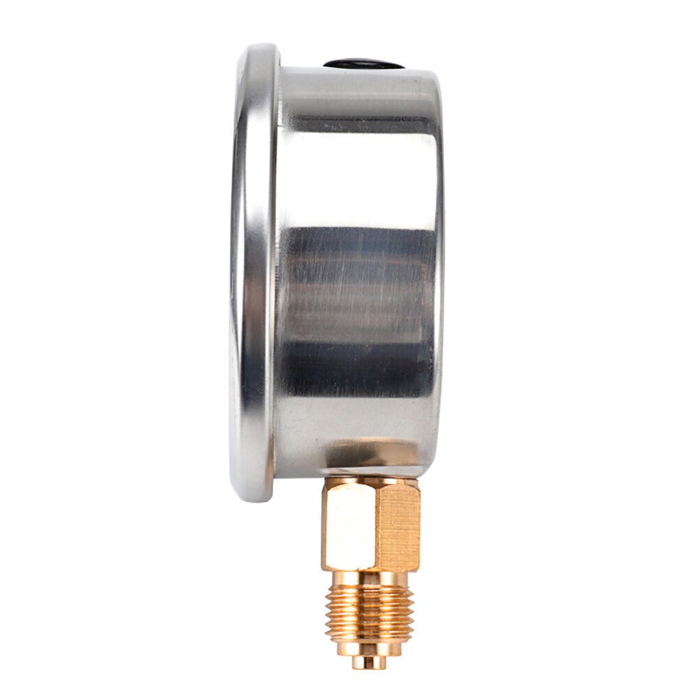 1/4bsp Radial Vacuum Air Pressure Meter High Precision Barometer -1-0bar,-30-0inhg Air Compressor Tester Water Pressure Meter