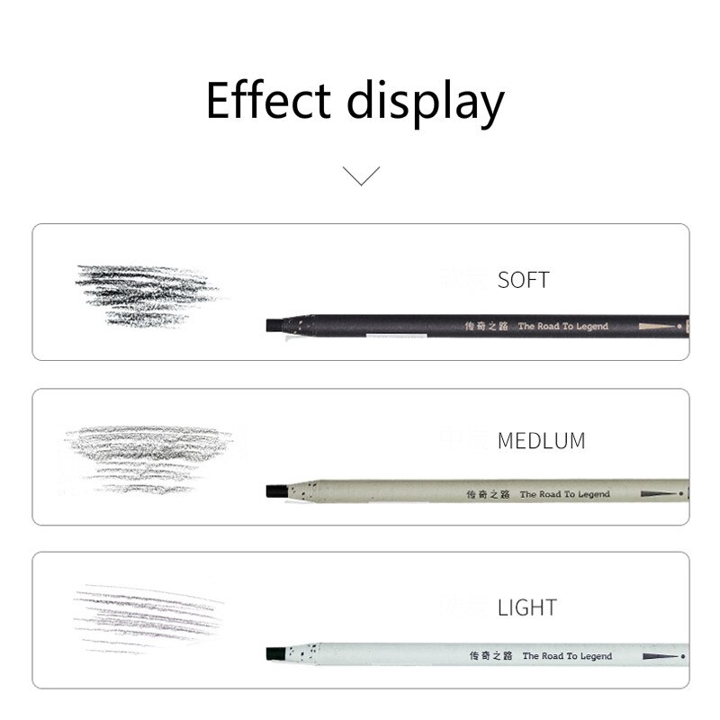 Schetsen Potlood Pull Lijn Houtskool Potlood Zacht/Medium Tekening Potloden Carbon Potloodschets Painting Potlood Gratis Snijden Art Supplies