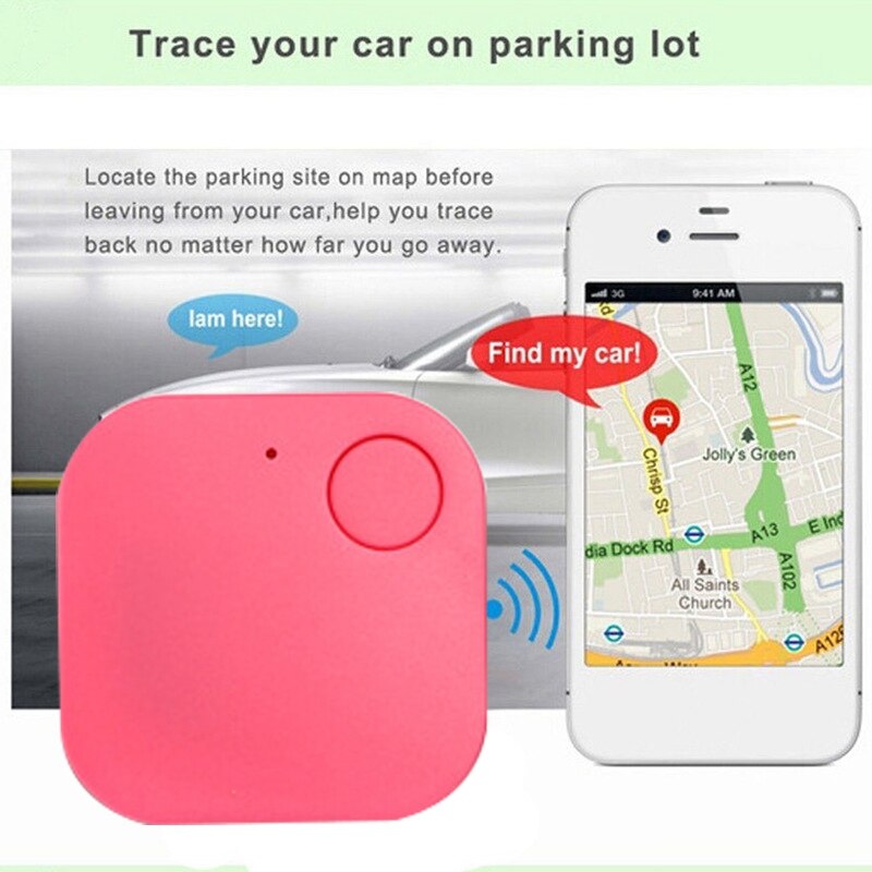 Bluetooth inteligente tag finder tracer criança animal de estimação gps localizador alarme carteira rastreador chave