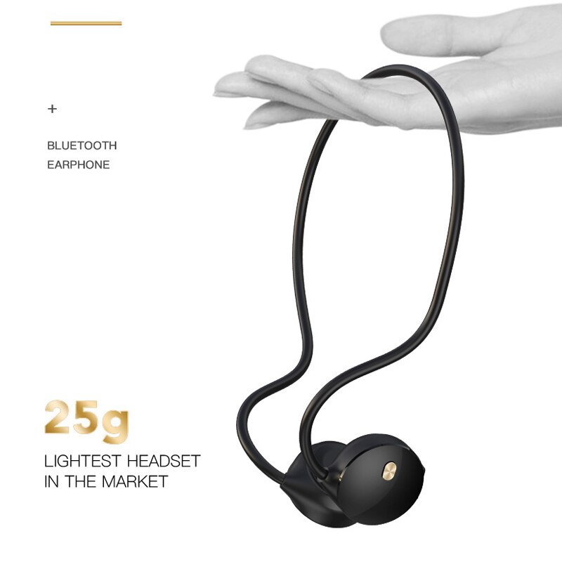 ddj R18 True Bone Conduction Headset Wireless Bluetooth Headphones Sports Waterproof Earphone Noise Cancelling with Microphone