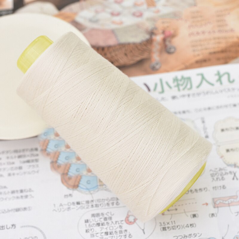 machine sewing garment sewing machine sewing accessories DIY manual 3000 yards: Brown