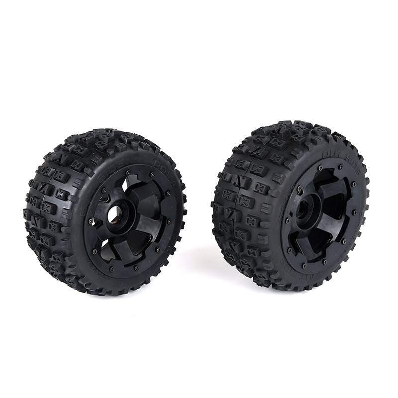 Pcmos-neumáticos de Baja 5B para coche, rueda trasera todoterreno, perilla, compatible con HPI Racing King, Motor Rovan Buggy , 2 uds.
