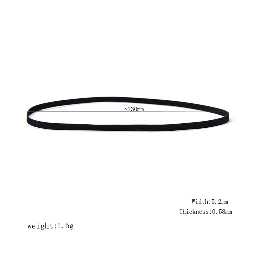 Odporny na zużycie gramofon pas napędowy gumowy gramofon gramofon pasek transmisyjny płyta winylowa taśma akcesoria