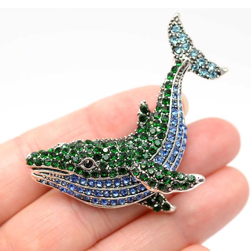 Broche de lujo con forma de gato, cangrejo, escorpión, Color para boda, , Animal, diamantes de imitación, broches para ropa, accesorios
