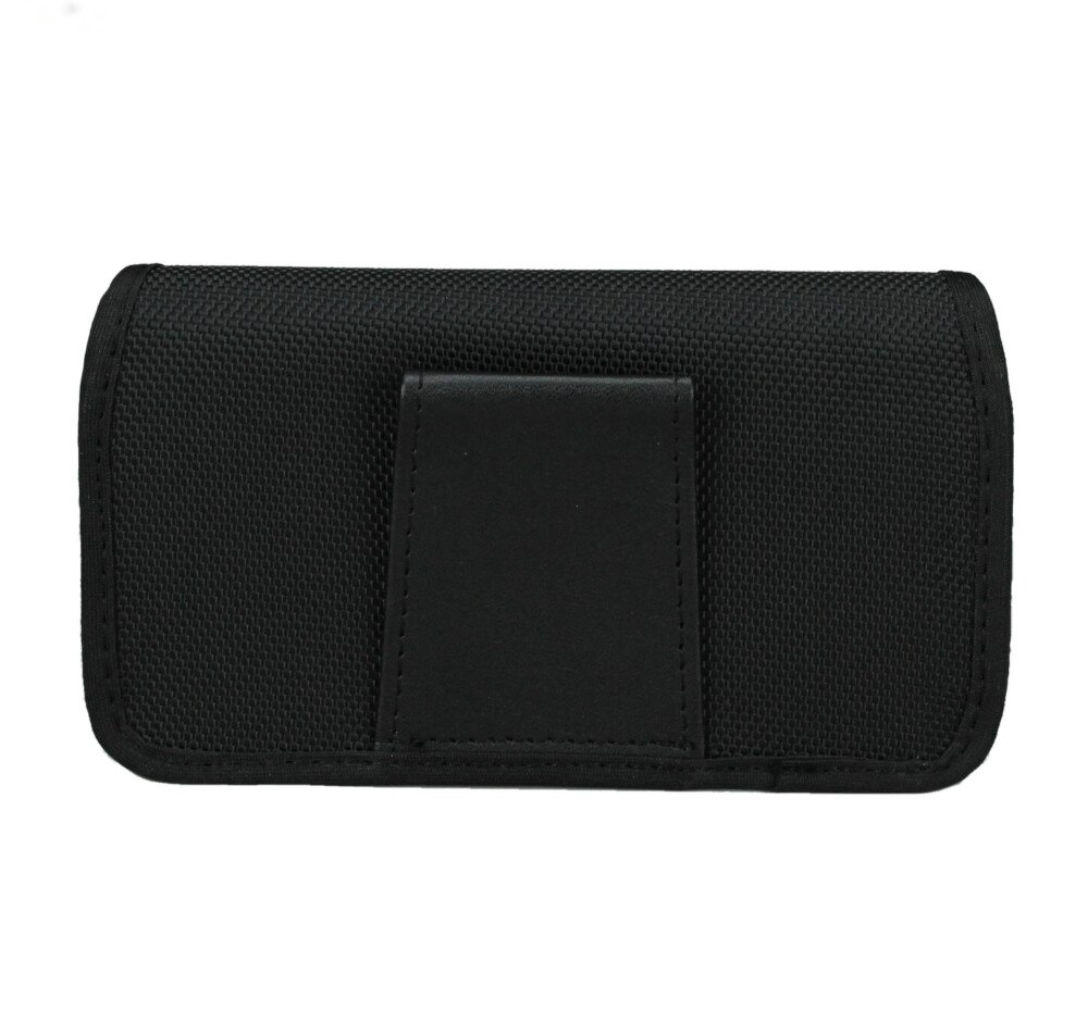 Fssobotlun, zwarte nylon horizontale holster heuptas telefoonhoesje voor gome  k1 4g lte 5.2 inch