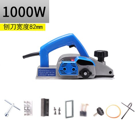 Elektrische Schaafmachine Huishoudelijke Kleine Multi-Functionele Draagbare Tafel-Top Hout Schaven Tool Elektrische Schaafmachine Druk Schaafmachine Diy Power te: 1000W