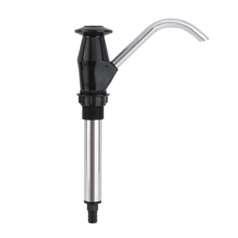 Protable Camping Trailer Multipurpose Sink Water Hand Pump Tap Motorhome RV Outdoor Drinking Simple Practical Parts: Black