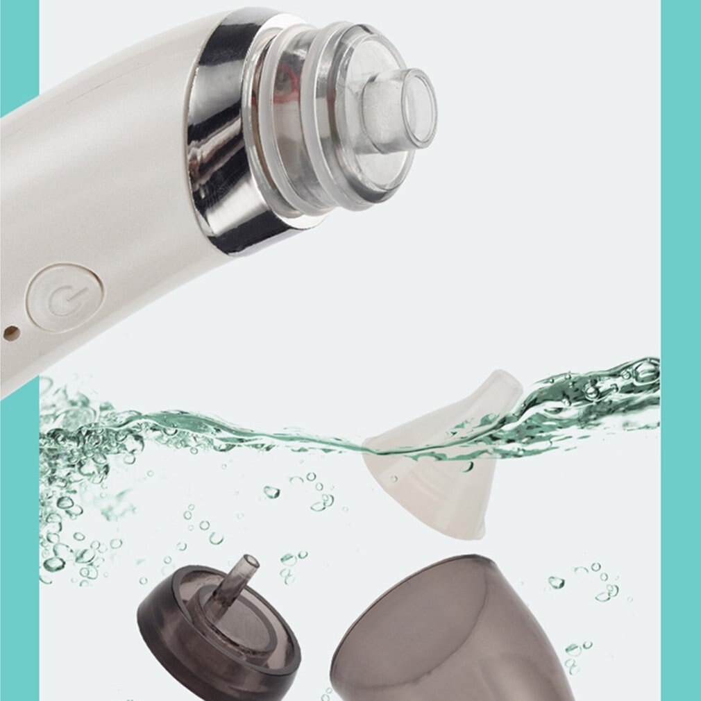 Aspirador Nasal eléctrico para bebé, limpiador Nasal de chico con 2 tamaños, puntas de la nariz para recién nacidos, limpiador de nariz seguro e higiénico