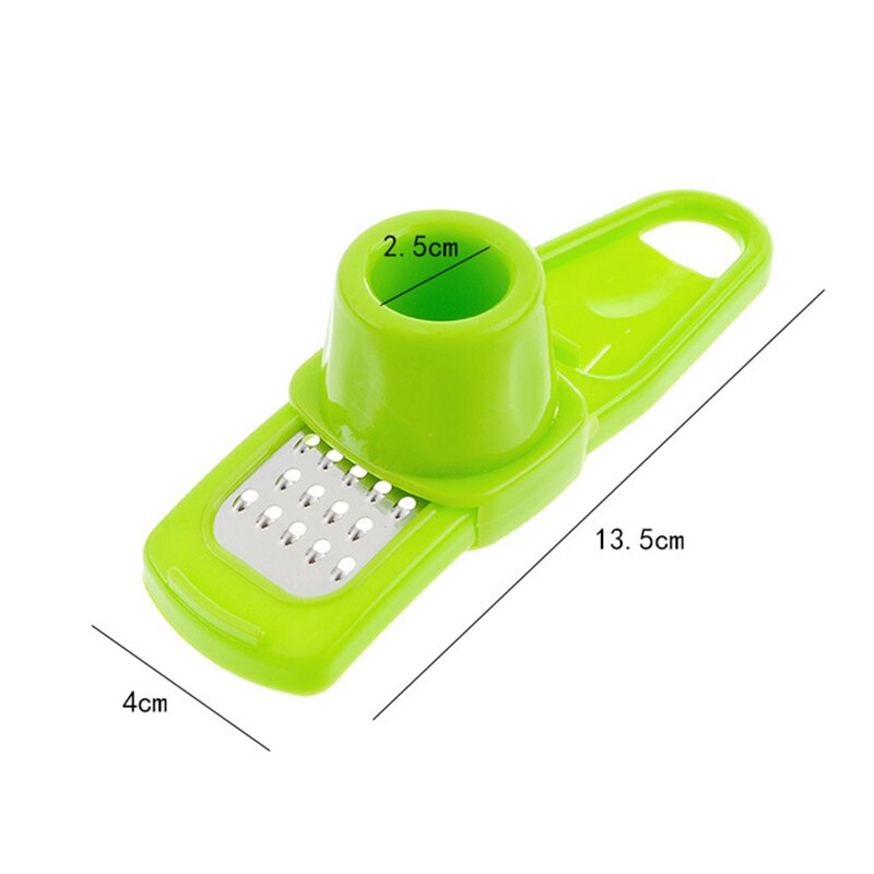 1Pc Multi Knoflook Dunschiller Functionele Gember Knoflookpers Slijpen Rasp Schaafmachine Slicer Cutter Koken Gereedschap Keuken Accessoires