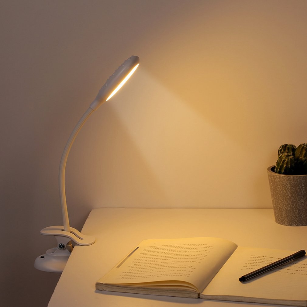 Pince multifonctionnelle lampe de Table Cactus pince Led éclairage de lecture téléphone portable charge d'urgence lampe de Table créative