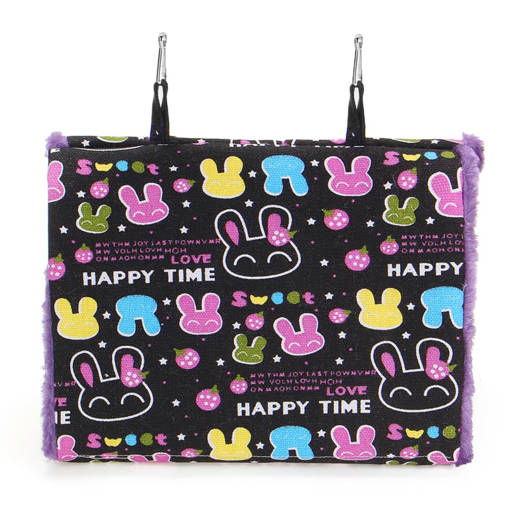 Plush Bird Parrot Hammock Warm Hanging Bed For Pet Cave Cage Hut Tent Toy House Pet Bird Parrot Parakeet Budgie