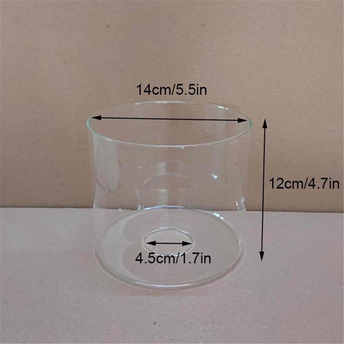 Clear White Cylinder Glass Lamp Shade Replacements for Lighting Fixtures, Frosted Glass Lampshade for E27 Wall Sonces Chandelier