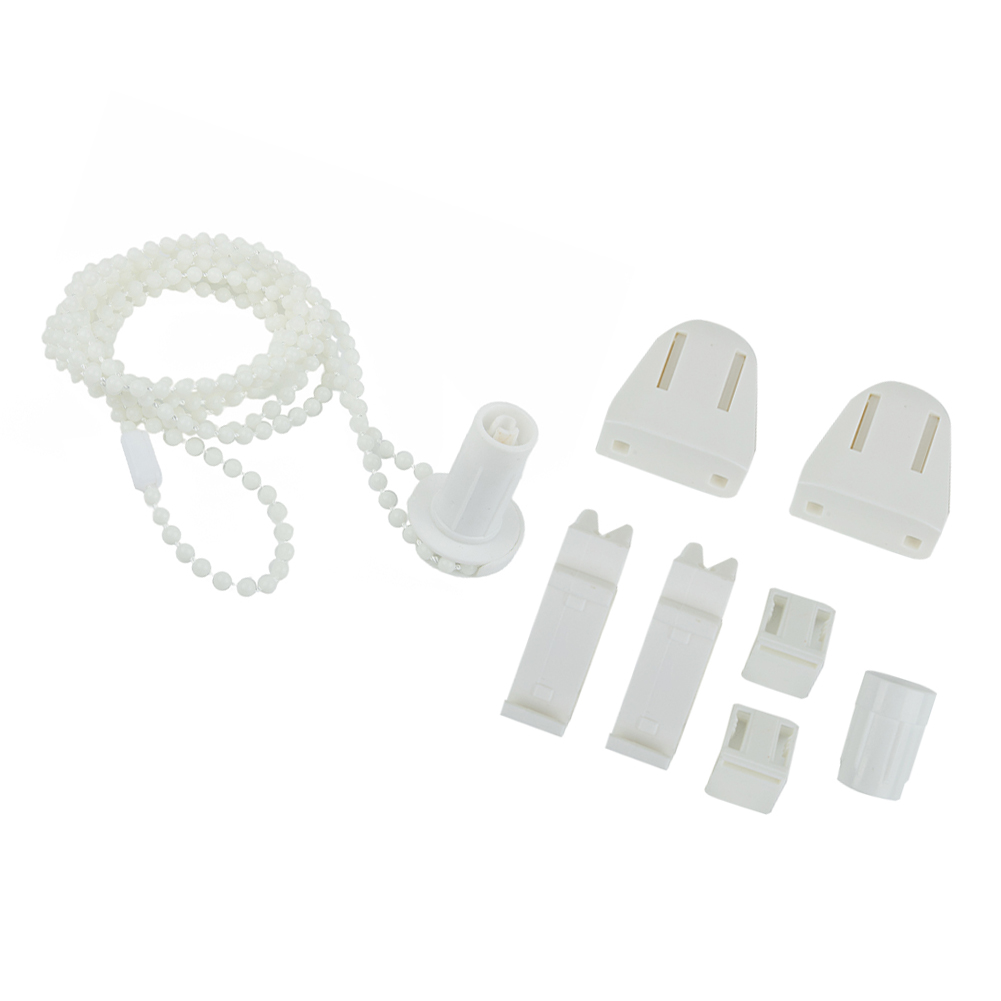 2M 17mm Rolgordijn Fittings Kit Beugels Kralenketting Rolling Reserveonderdelen Controller Set Blinde Onderdelen Raambehandelingen Vervanging