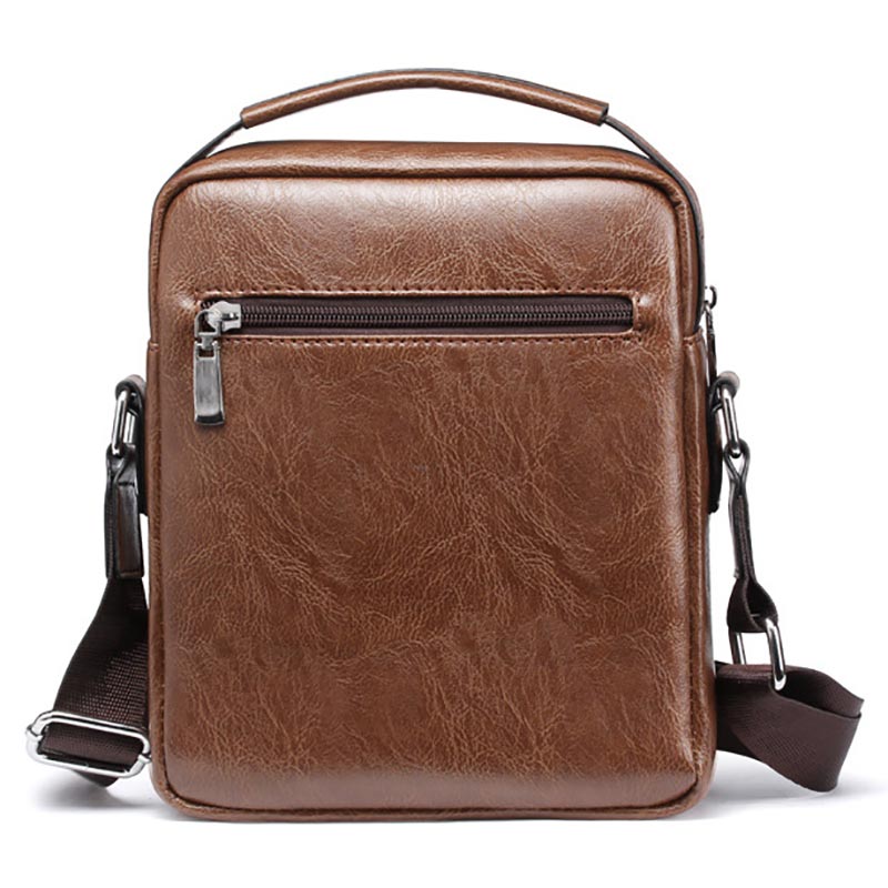 Männer tasche leder messenger tasche männer vintage casual männer schulter taschen zipper mann handtaschen tote tasche männlichen