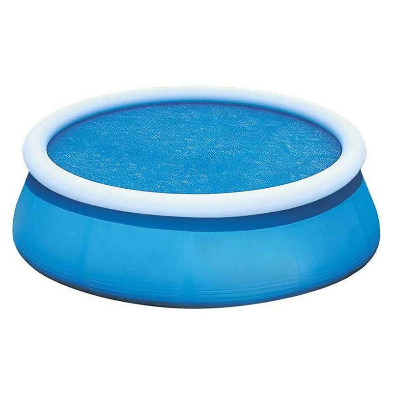 Funda protectora Solar Circular para piscina, funda protectora para suelo, accesorios para piscina, Protector endotérmico, manta: Default Title