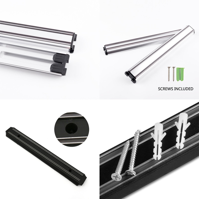 Stainless Steel Magnetic Knife Holder Wall Mount for Knives Kitchen Magnet Magnetic Strip Wall Knife Holder Tools