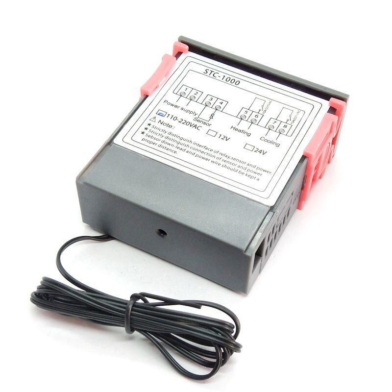 Multi-function Digital Constant Temperature Controller Thermoregulator for STC-1000 With Sensor SEC88