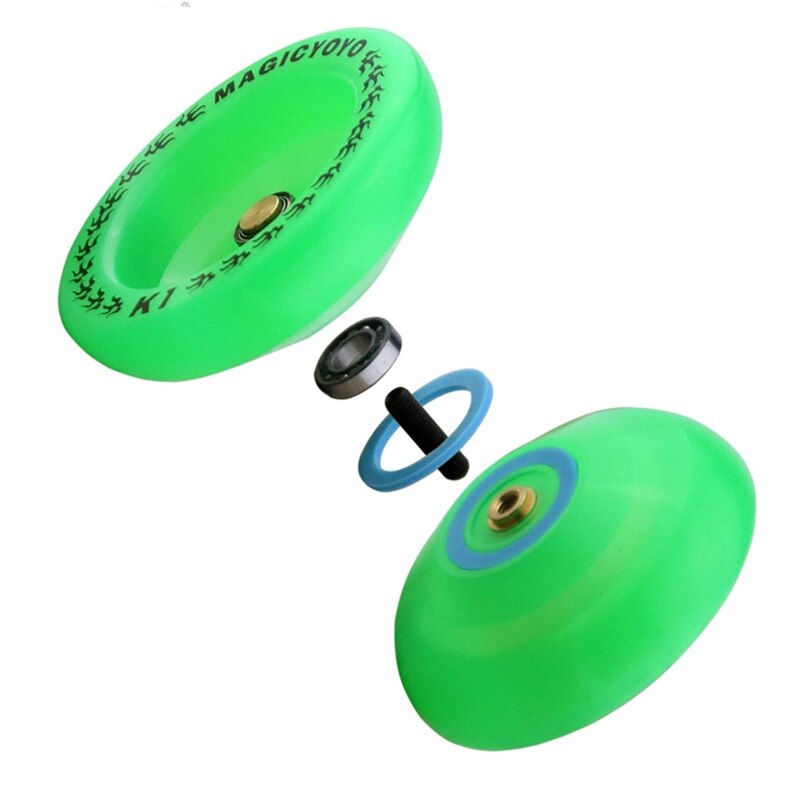 MAGICYOYO-K1-Plus Yoyo sensible, con saco de Yoyo, 5 cuerdas y guante yo-yo Gif