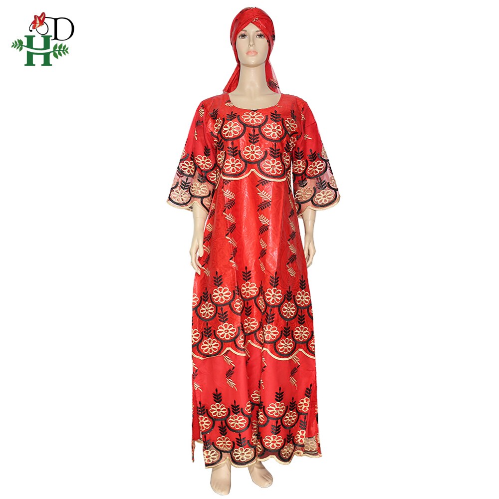 H & D Südafrika ankara Kleid africaine femme Traditionelle Afrikanische Kleider Frauen Plus Größe Lange Kleid Dashiki Bazin kleidung