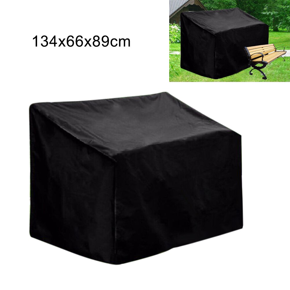 Garden Waterproof Garden Bench Rain Cover Dustproof Cloth 210d Oxford Cloth 2/3 Seater Sofa Seat Cover Home Supplies