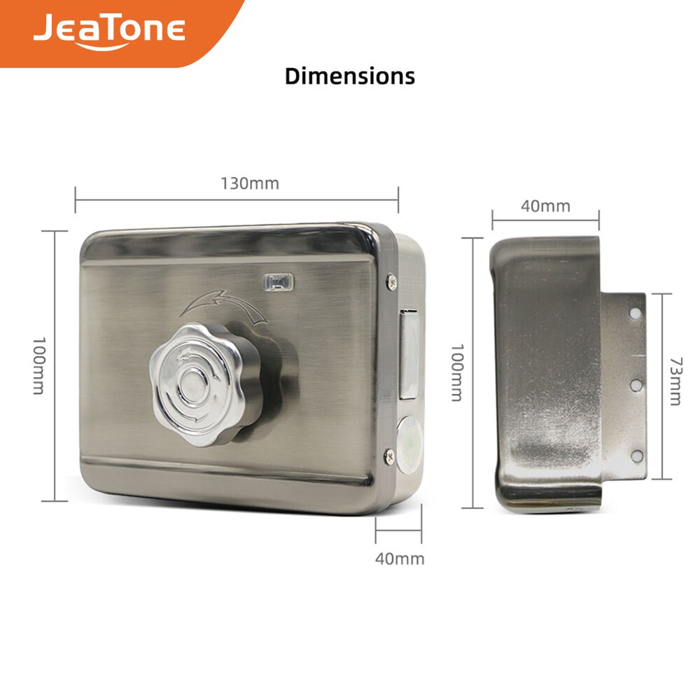 JeaTone Electric Lock to build your video intercom system