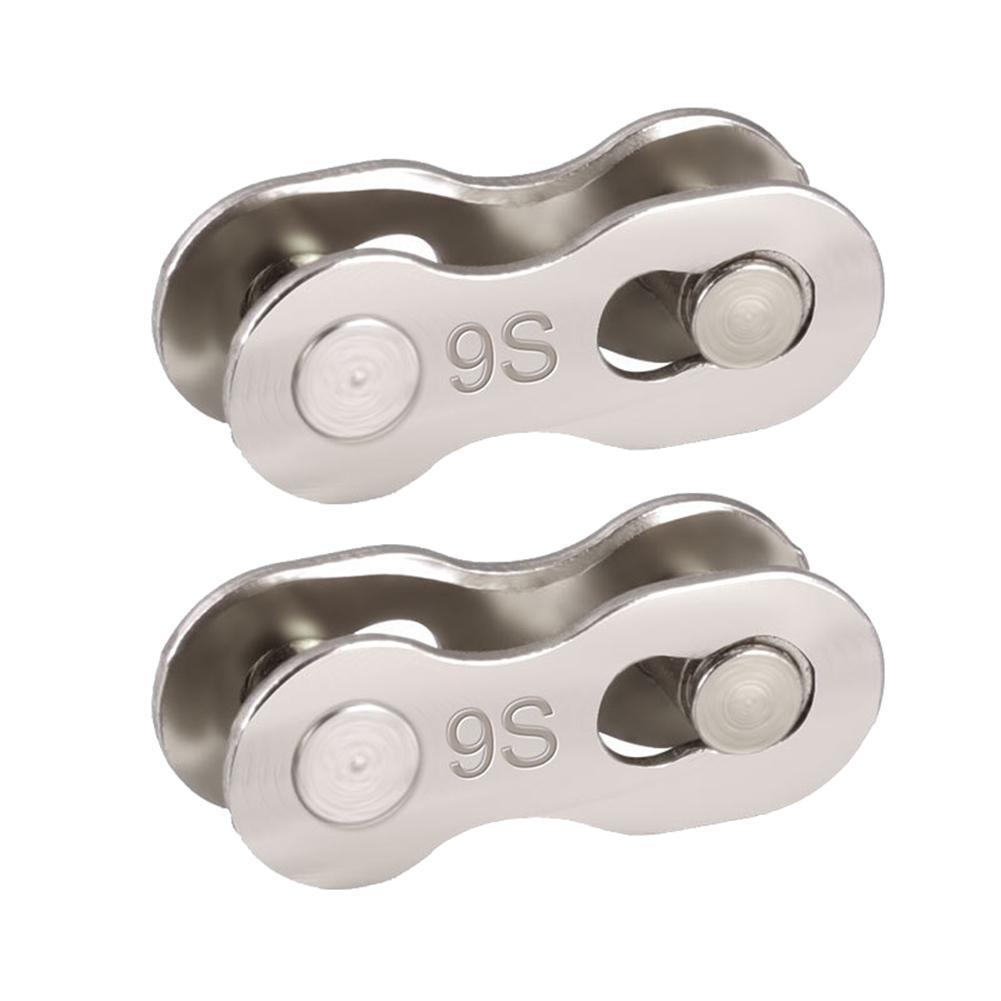 Durable Chain Link Connector Joints Portable 2pcs Bicycle Chain Connector Lock Quick Link MTB Road Bike Magic Buckle Parts: C