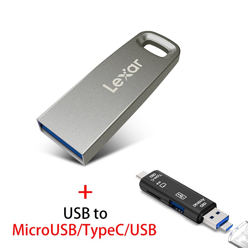 Dispositivo de armazenamento da vara da memória da vara da movimentação 3.1 gb usb da pena do metal 250 mb/s de alta velocidade da movimentação 32 gb 64 gb do flash de usb de lexar usb 128 m45: 32GB / M45 Y211