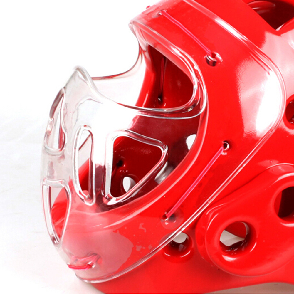 Protector Practice Karate Taekwondo Training Competition Boxing Helmet Wearproof Head Guard Kids Adult Martial Art Headgear