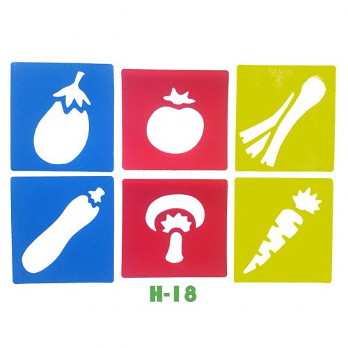 6 stk julemand snefnug engel tegning stencils børn diy tegning scrapbog skabelon børn pædagogisk legetøj til børn: H18