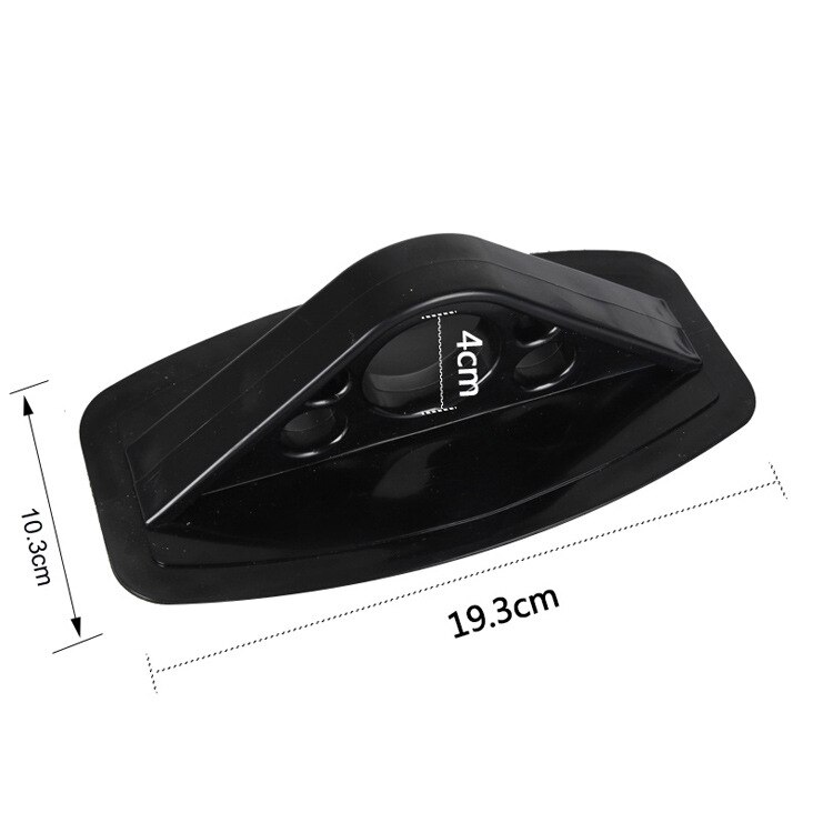 Inflatable Boat Dinghy Boat Paddle Paddle Paddle Paddle Fixed Awning Support Base Water Sports Kayak Yacht Accessories Black