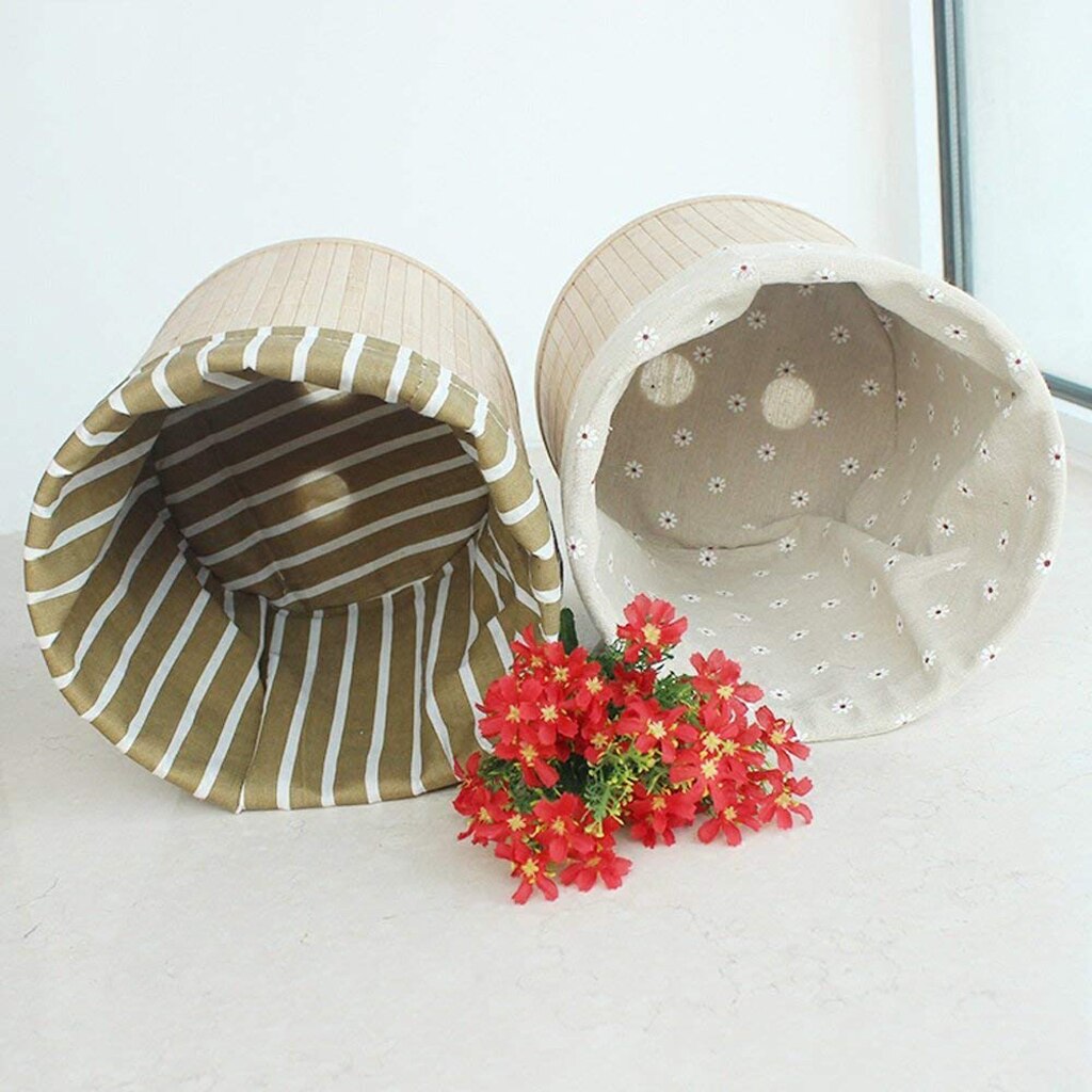 Creatieve Bamboe Prullenbak Natuurlijke Ronde Prullenbak Milieuvriendelijke Badkamer Accessoires Voor Kantoor Thuis Slaapkamer