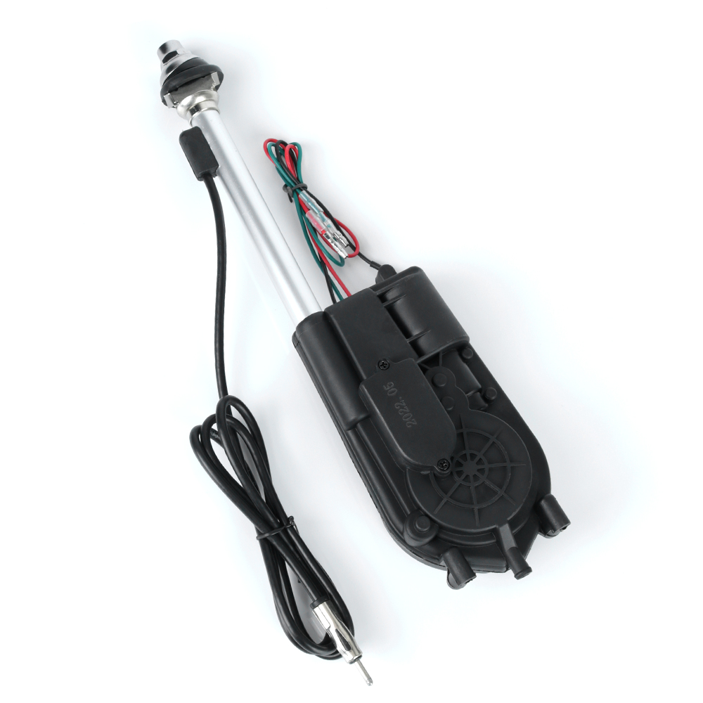 Aerial Fitting Kit For Car SUV AM FM Radio Exterior Vehicle Aerials 12V Electric Power Automatic Telescopic Antenna