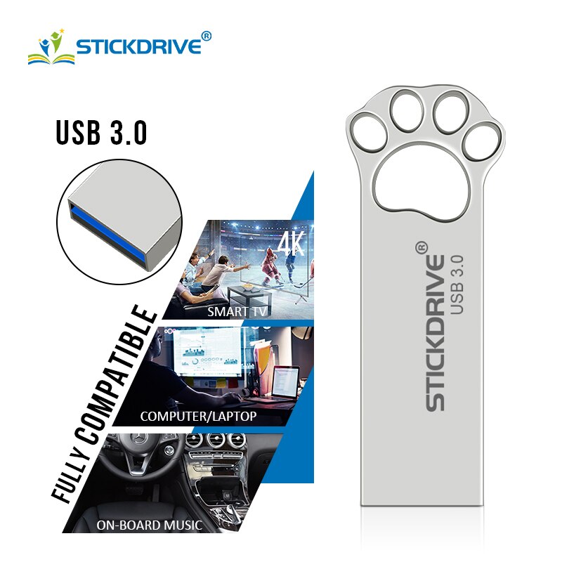 Neue Katze klaue USB-Sticks Externe Speicher Pendrives 64GB 32GB 16GB 8GB 4GB Daumen stick Usb Speicher Karte Stick