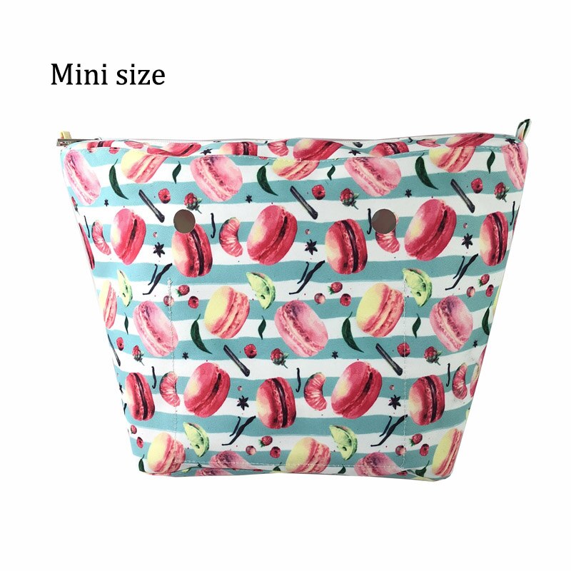 Classic \ Mini Kleurrijke inner insert interieur Voering Rits Waterdichte Zak voor obag o tas EVA vrouwen handtas accessoires: Mini 3