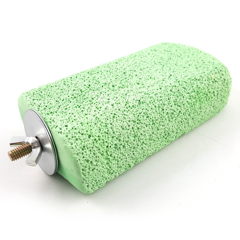 2Pcs Lava Ledge Birds Rats Chinchillas Teeth Grinding Lava Block for Rabbits Hamsters and Parrots