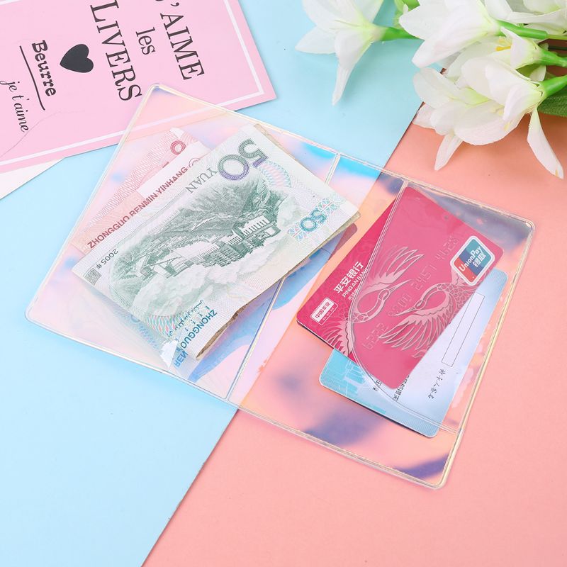 Porte-passeport holographique de voyage, étui pour carte d&#39;identité, protection de l&#39;organisateur de crédit, ceinture de poids de plongée, accessoires de poche