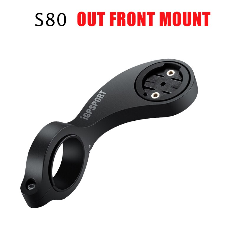 IGPSPORT SPD61 vélo ordinateur capteur de vitesse C61 capteur de Cadence ANT + vélo moniteur de fréquence cardiaque bande speedmètre accessoires HR40: S80 out front mount