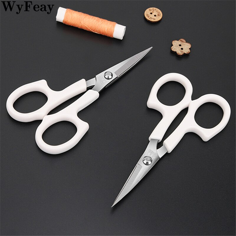 Curved Scissors Embroidery Cutting Head Up Scissor Angled Fabric Cross Stitch Tailor Scissor Tools Sewing Handicraft Accessories