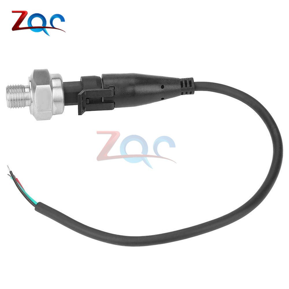 Pressure Transducer Sensor Input 5V Output 0.5-4.5V / 0-5V Pressure Transmitter for Water Gas Oil (0 -1.2MPa)