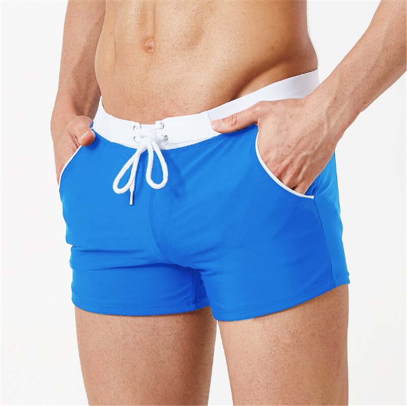 Summer Men Cool Swim Trunks Beach Board Clothes Swimming Running Sports Surfing Shorts